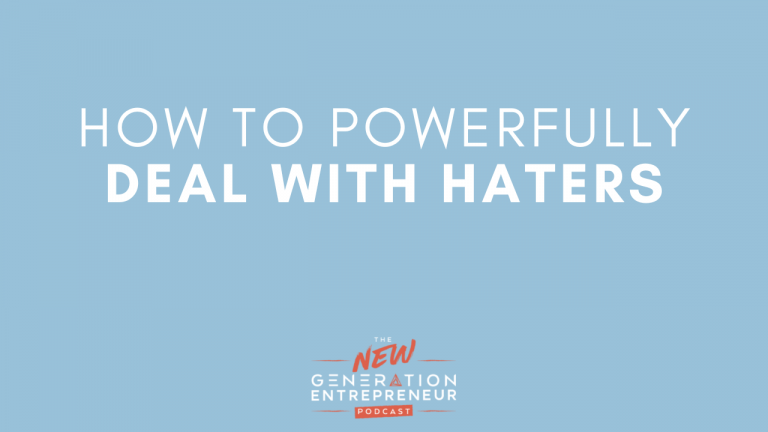 Episode Title: How To Powerfully Deal With Haters