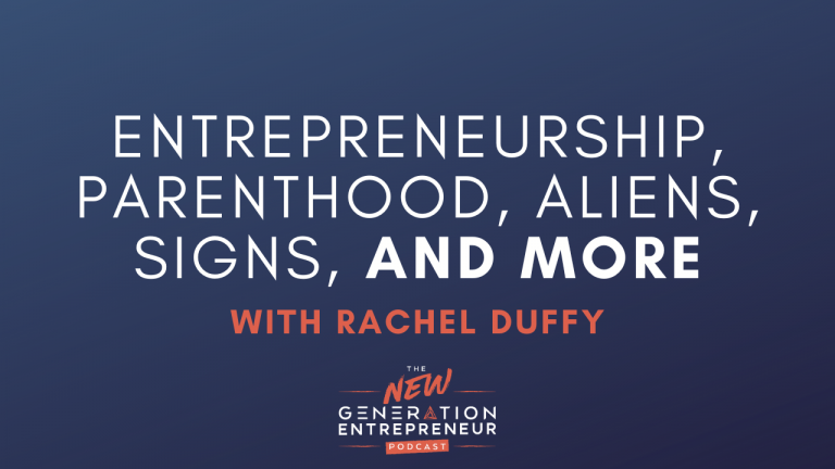Episode Title: Entrepreneurship, Parenthood, Aliens, Signs, and More with Rachel Duffy