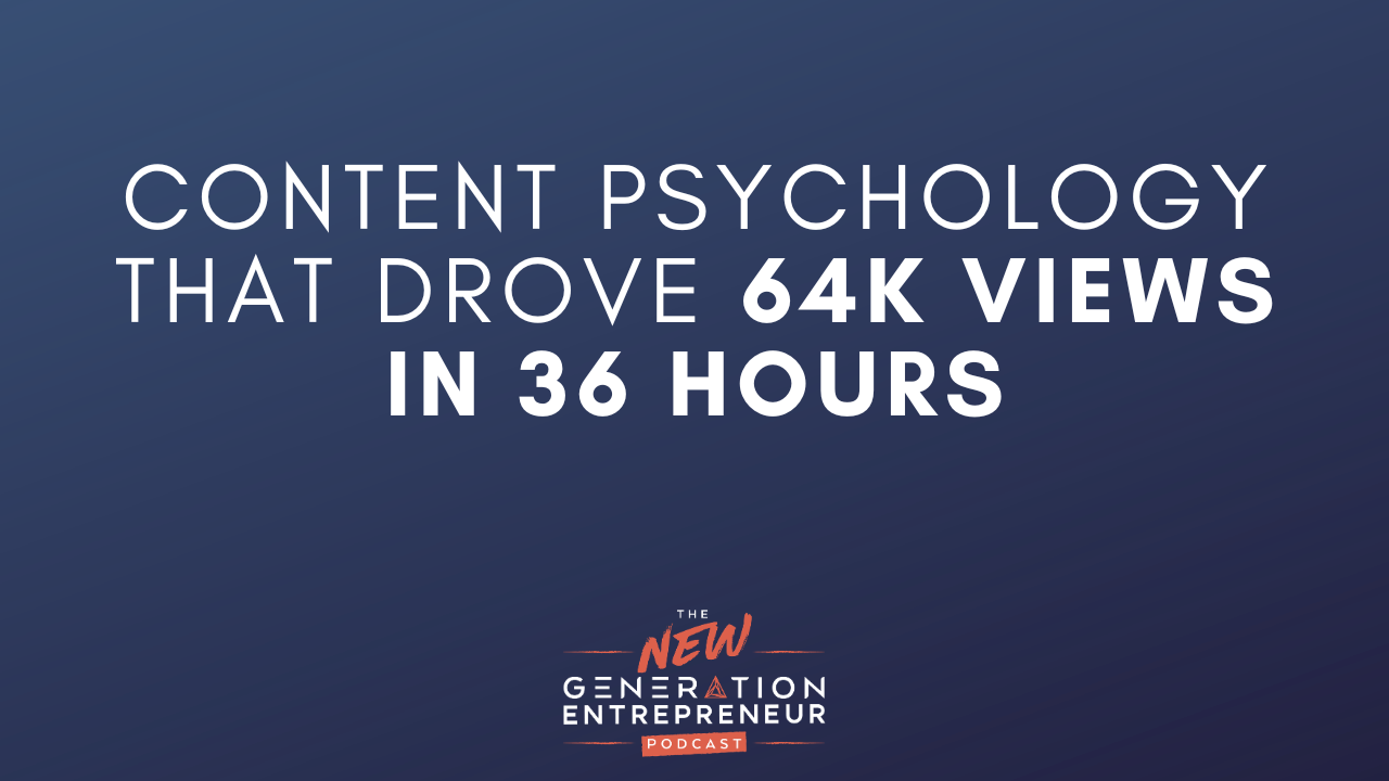 Here’s the short version: I tapped into the “40-mile-an-hour effect” (we’ll unpack that) and leaned hard into validation content—speaking directly to parents’ real experiences, then challenging their reality. The result? Virality.